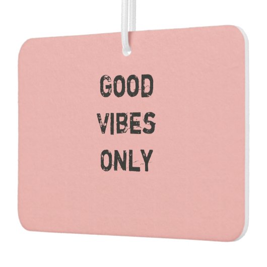 Tekstontwerp "Alleen goede steekproeven" Luchtverfrisser (Links)