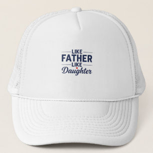 Tekstontwerp 'Als vader, als dochter' Trucker Pet