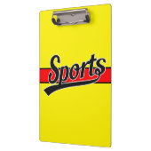 Tekstontwerp: SPORT zwart + uw eigen tekst & ideeë Klembord (Links)
