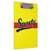 Tekstontwerp: SPORT zwart + uw eigen tekst & ideeë Klembord (Rechts)