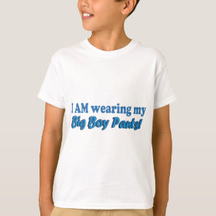 Tekstontwerp voor Big Boy Pants T-shirt