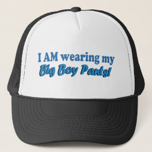 Tekstontwerp voor Big Boy Pants Trucker Pet