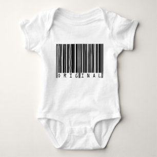 Tekstontwerpstreepjescode ORIGINEEL Romper