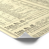 Tekstpagina Atlantische kustlijn Poster (Hoek)