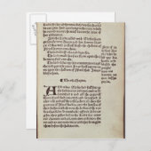 Tekstpagina Oude Testament Briefkaart (Voorkant / Achterkant)