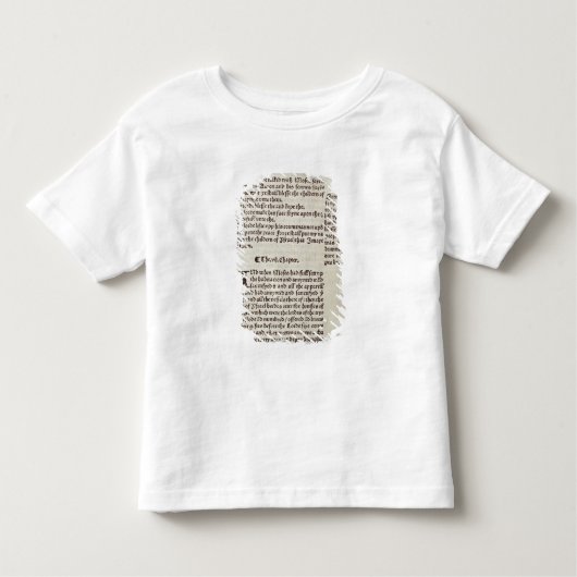 Tekstpagina Oude Testament Kinder Shirts (Voorkant)