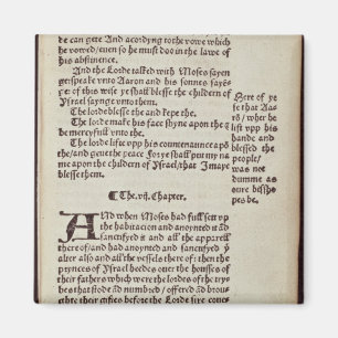 Tekstpagina Oude Testament Magneet