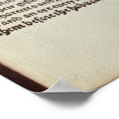 Tekstpagina Oude Testament Poster (Hoek)