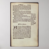 Tekstpagina Oude Testament Poster (Voorkant)