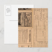 Tekstpagina van de Lehigh Valley Railroad Briefkaart (Voorkant / Achterkant)