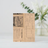 Tekstpagina van de Lehigh Valley Railroad Briefkaart (Staand voorkant)