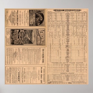 Tekstpagina van de Lehigh Valley Railroad Poster