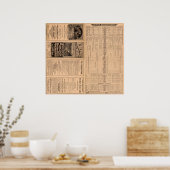 Tekstpagina van de Lehigh Valley Railroad Poster (Keuken)