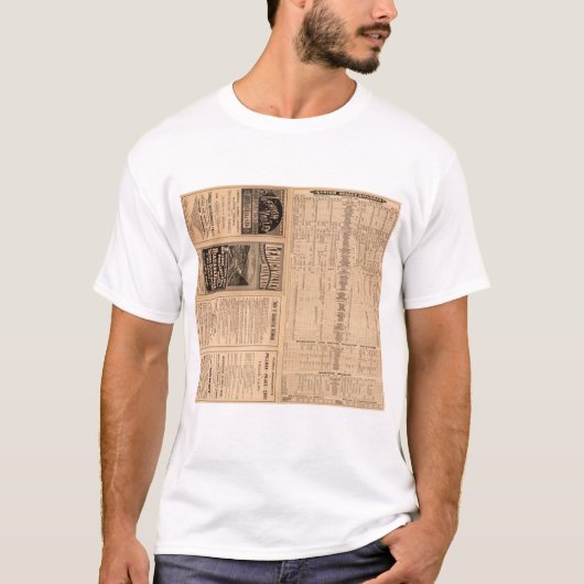 Tekstpagina van de Lehigh Valley Railroad T-shirt (Voorkant)