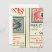 Tekstpagina van Phillips Tourist Excursions Briefkaart (Voorkant / Achterkant)