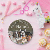 Tekstpakket aanpassen papieren bordje (Feest)