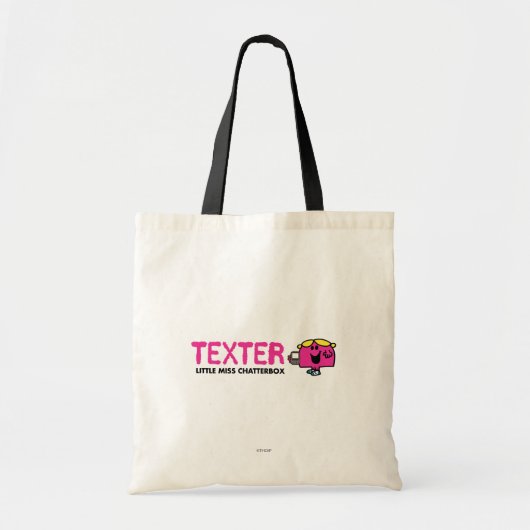 tekstschrijver tote bag (Voorkant)