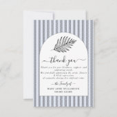 Tekstscript begrafenis bedankt kaart (Voorkant)