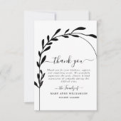 Tekstscript bijvoegen Begeleidende tekst Bedankkaart (Voorkant)