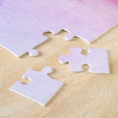 TekstSjabloon toevoegen | Kleurrijke gradiëntachte Legpuzzel (Zijkant)