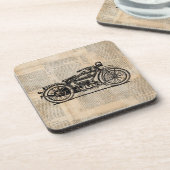  tekststijl voor motorfietsen bier onderzetter (Linkerzijde)