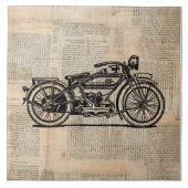  tekststijl voor motorfietsen tegeltje (Voorkant)