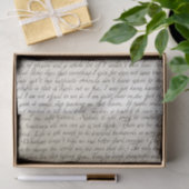 teksttekenpapier voor script tissuepapier (Geschenk)