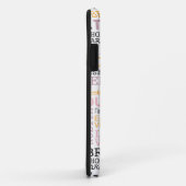 Teksttypografische patroon van New York City Case-Mate iPhone Case (Achterkant/rechts)