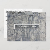 tekstuitsteeksel briefkaart (Voorkant / Achterkant)