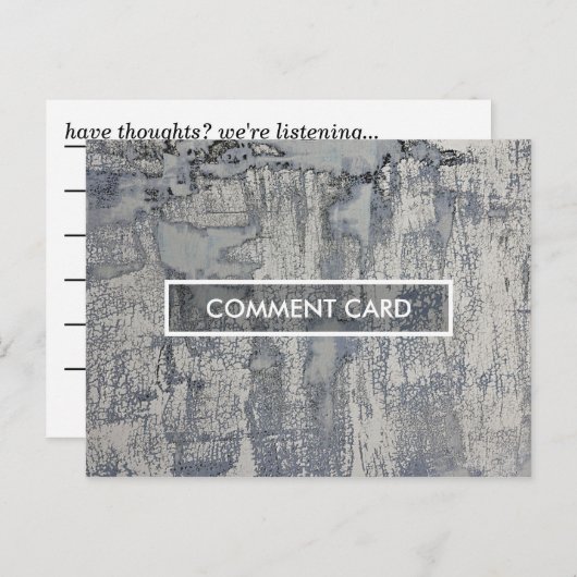 tekstuitsteeksel briefkaart (Voorkant / Achterkant)