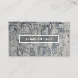 tekstuitsteeksel visitekaartje