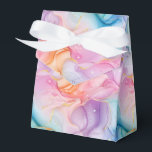 Tekstvak Bedankdoosjes<br><div class="desc">Party gunstbox wordt getoond in een kleurrijke inktwerveling art print. Pas dit object aan en voeg het toe of koop het zoals het wordt weergegeven. Tip: Voeg er een sticker aan toe met namen en voeg wat lint toe. Gelicentieerd Afbeelding Tip: Voeg gewoon je geweldige lekkernijen toe en voeg wat...</div>