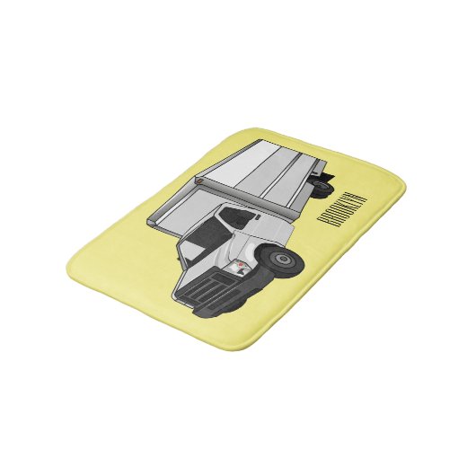 Tekstvak cartoon badmat (Gekanteld)