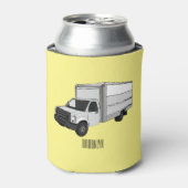 Tekstvak cartoon blikjeskoeler (Blikje Voorkant)