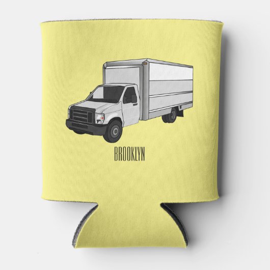 Tekstvak cartoon blikjeskoeler (Voorkant)