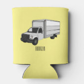 Tekstvak cartoon blikjeskoeler (Achterkant)