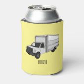 Tekstvak cartoon blikjeskoeler (Blikje Achterkant)