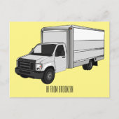 Tekstvak cartoon briefkaart (Voorkant)