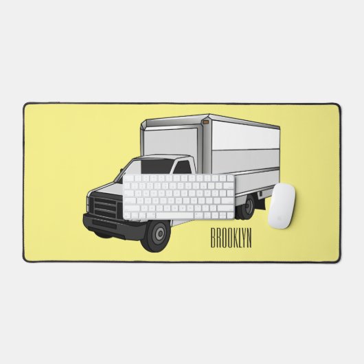 Tekstvak cartoon bureaumat (Keyboard & Muis)