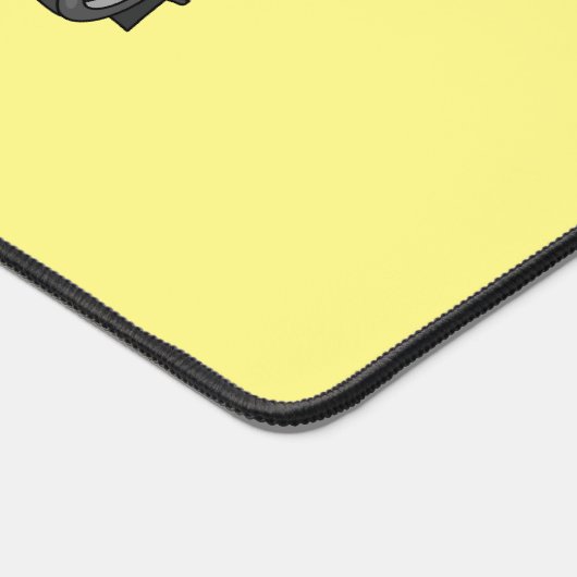 Tekstvak cartoon bureaumat (Hoek)