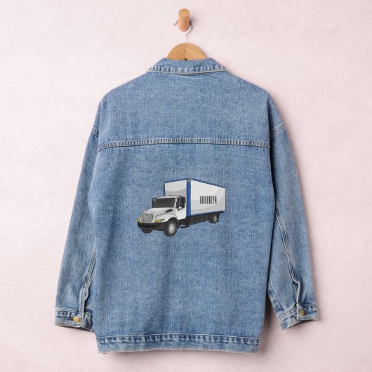 Tekstvak cartoon denim jacket (Hangar)
