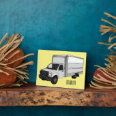 Tekstvak cartoon fotoplaat (Zijkant)