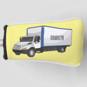 Tekstvak cartoon golfheadcover