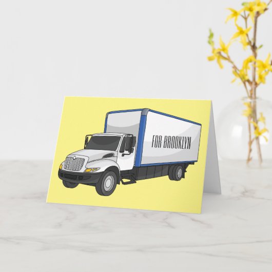 Tekstvak cartoon kaart (Gele Bloem)