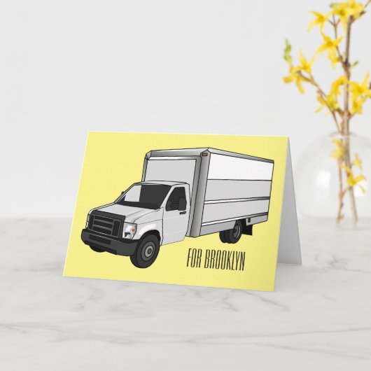 Tekstvak cartoon kaart (Gele Bloem)