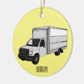 Tekstvak cartoon keramisch ornament (Links)