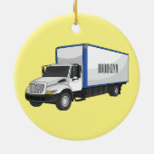 Tekstvak cartoon keramisch ornament (Achterkant)