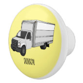 Tekstvak cartoon keramische knop (Rechts)