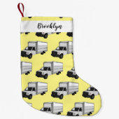 Tekstvak cartoon kleine kerstsok (Voorkant)