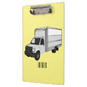 Tekstvak cartoon klembord (Links)